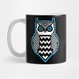 Pixel Owl Pattern Mug